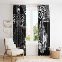 Guam MLK Day Window Curtain The Legacy Of MLK LT05 - Polynesian Pride