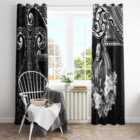 Guam MLK Day Window Curtain The Legacy Of MLK LT05 - Polynesian Pride