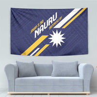 Happy Nauru Independence Day Tapestry Polynesian Pattern LT05 - Polynesian Pride