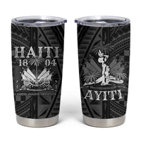 Haiti 1804 Tumbler Cup Polynesian Silver Neg Maron LT05 Silver - Polynesian Pride