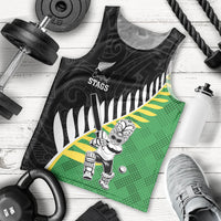 Custom New Zealand Central Districts Cricket Men Tank Top With Maori Pattern LT05 - Polynesian Pride