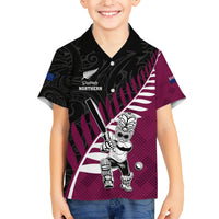Custom New Zealand Northern Districts Cricket Hawaiian Shirt With Maori Pattern LT05 - Polynesian Pride