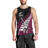 Custom New Zealand Northern Districts Cricket Men Tank Top With Maori Pattern LT05 - Polynesian Pride