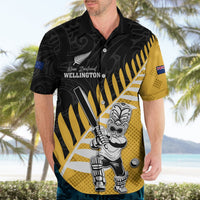 Custom New Zealand Wellington Cricket Hawaiian Shirt With Maori Pattern LT05 - Polynesian Pride