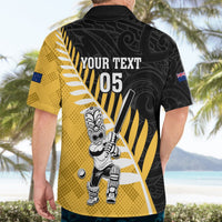 Custom New Zealand Wellington Cricket Hawaiian Shirt With Maori Pattern LT05 - Polynesian Pride