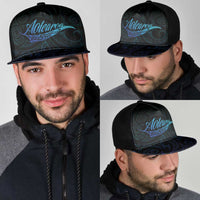 Aotearoa New Zealand Mesh Trucker Cap Koru Fern Blue Gradient LT05 - Polynesian Pride