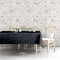 Aotearoa New Zealand Tablecloth Koru Fern Blue Gradient LT05 - Polynesian Pride