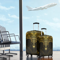 Polynesia Luggage Cover With Christian Cross LT05 - Polynesian Pride