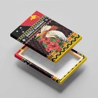 Papua New Guinea Christmas Canvas Wall Art Bird Of Paradise Hamamas Krismas LT05 - Polynesian Pride