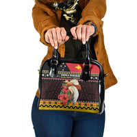 Papua New Guinea Christmas Shoulder Handbag Bird Of Paradise Hamamas Krismas
