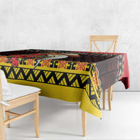 Papua New Guinea Christmas Tablecloth Bird Of Paradise Hamamas Krismas LT05 - Polynesian Pride
