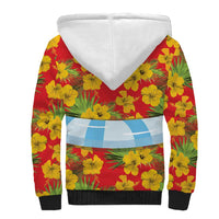 Polynesia Santa Claus Costume Sherpa Hoodie Tropical Vibe LT05 - Polynesian Pride