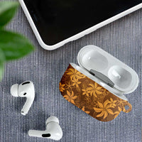 Tiare Tahiti AirPods Case Brown Polynesia Motifs LT05 - Polynesian Pride