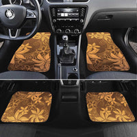 Tiare Tahiti Car Mats Brown Polynesia Motifs - Polynesian Pride