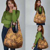 Tiare Tahiti Grocery Bag Brown Polynesia Motifs LT05 - Polynesian Pride