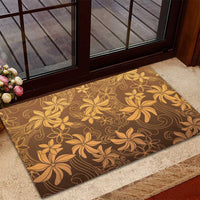 Tiare Tahiti Rubber Doormat Brown Polynesia Motifs LT05 - Polynesian Pride