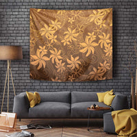 Tiare Tahiti Tapestry Brown Polynesia Motifs - Polynesian Pride