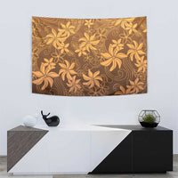 Tiare Tahiti Tapestry Brown Polynesia Motifs - Polynesian Pride