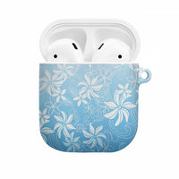 Tiare Tahiti AirPods Case Blue Polynesia Motifs LT05 Blue - Polynesian Pride