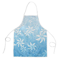 Tiare Tahiti Apron Blue Polynesia Motifs LT05 Blue - Polynesian Pride