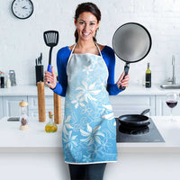 Tiare Tahiti Apron Blue Polynesia Motifs LT05 - Polynesian Pride