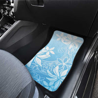 Tiare Tahiti Car Mats Blue Polynesia Motifs - Polynesian Pride