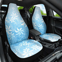 Tiare Tahiti Car Seat Cover Blue Polynesia Motifs - Polynesian Pride