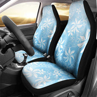 Tiare Tahiti Car Seat Cover Blue Polynesia Motifs - Polynesian Pride