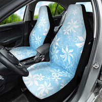 Tiare Tahiti Car Seat Cover Blue Polynesia Motifs - Polynesian Pride