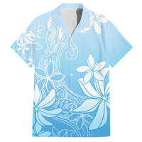 Tiare Tahiti Hawaiian Shirt Blue Polynesia Motifs LT05 Blue - Polynesian Pride