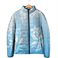 Tiare Tahiti Padded Jacket Blue Polynesia Motifs LT05 - Polynesian Pride