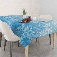 Tiare Tahiti Tablecloth Blue Polynesia Motifs LT05 - Polynesian Pride