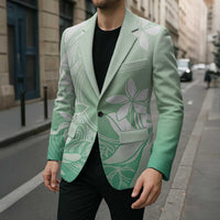 Tiare Tahiti Blazer Matcha Polynesia Motifs LT05 - Polynesian Pride