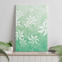 Tiare Tahiti Canvas Wall Art Matcha Polynesia Motifs LT05 - Polynesian Pride