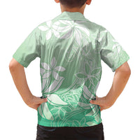 Tiare Tahiti Family Matching Puletasi and Hawaiian Shirt Matcha Polynesia Motifs LT05 - Polynesian Pride