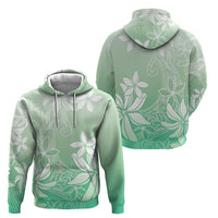 Tiare Tahiti Hoodie Matcha Polynesia Motifs - Polynesian Pride