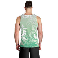 Tiare Tahiti Men Tank Top Matcha Polynesia Motifs - Polynesian Pride