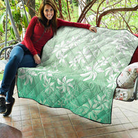 Tiare Tahiti Quilt Matcha Polynesia Motifs - Polynesian Pride