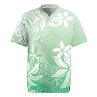 Tiare Tahiti Rugby Jersey Matcha Polynesia Motifs LT05 Green - Polynesian Pride