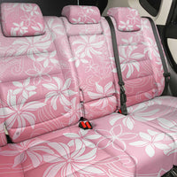 Tiare Tahiti Back Car Seat Cover Pink Polynesia Motifs - Polynesian Pride