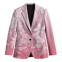 Tiare Tahiti Blazer Pink Polynesia Motifs LT05 Unisex Pink - Polynesian Pride
