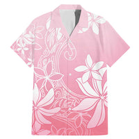 Tiare Tahiti Family Matching Mermaid Dress and Hawaiian Shirt Pink Polynesia Motifs - Polynesian Pride