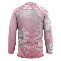 Tiare Tahiti Hockey Jersey Pink Polynesia Motifs LT05 - Polynesian Pride