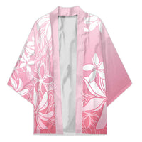 Tiare Tahiti Kimono Pink Polynesia Motifs - Polynesian Pride