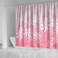 Tiare Tahiti Shower Curtain Pink Polynesia Motifs - Polynesian Pride