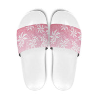 Tiare Tahiti Slide Sandals Pink Polynesia Motifs LT05 Pink - Polynesian Pride