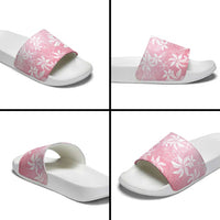 Tiare Tahiti Slide Sandals Pink Polynesia Motifs LT05 - Polynesian Pride
