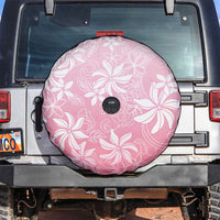 Tiare Tahiti Spare Tire Cover Pink Polynesia Motifs - Polynesian Pride