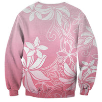 Tiare Tahiti Sweatshirt Pink Polynesia Motifs LT05 - Polynesian Pride