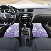 Tiare Tahiti Car Mats Purple Polynesia Motifs - Polynesian Pride